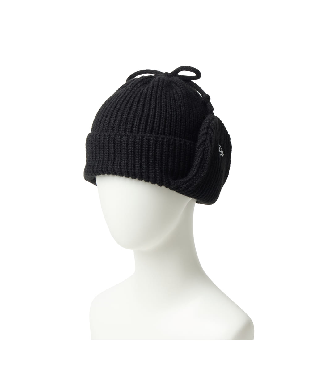 NEW ERA KIDS KNIT TRAPPER | YTH（52～55.8cm）(96) BLK (01) | NEW